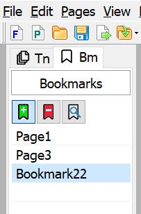 bookmarks tiff files