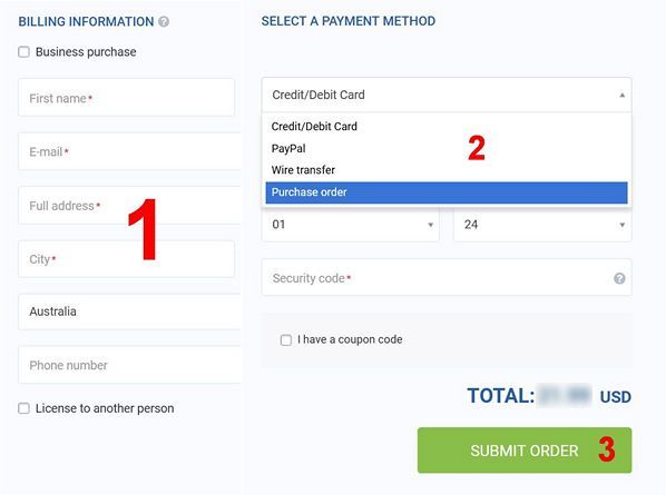 Purchase Order - PayPro Global