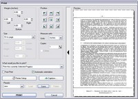 Imprimir para arquivos FAX e TIFF